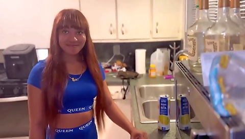 Blonde with sex and facia liana- savage