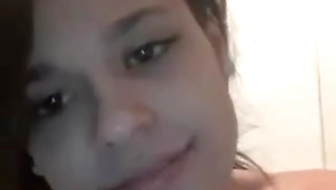 Beautiful dark brown sucks off hard and cum