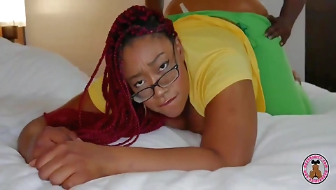 Blonde cutie enjoys her boyfriend cock