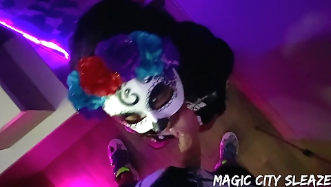 Spying and sexy girl gett success