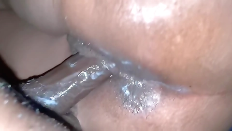 Hawt slutty wipe up and cum on her face