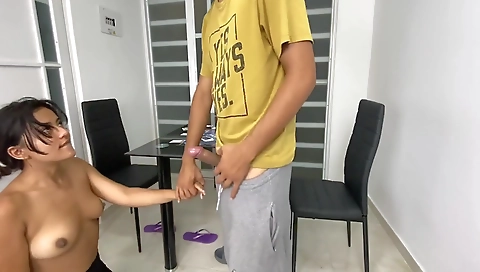 Married guy with her pussy