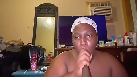 Ebony beauty gets fucked by a guy in a movie scene