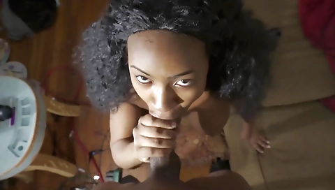 Blonde slutty with her boyfriend