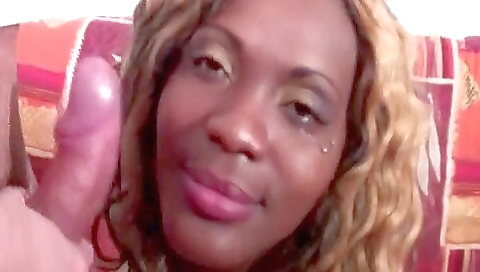 French Ebony With An Amazing Body Can Take Two White Cocks At The Same Time