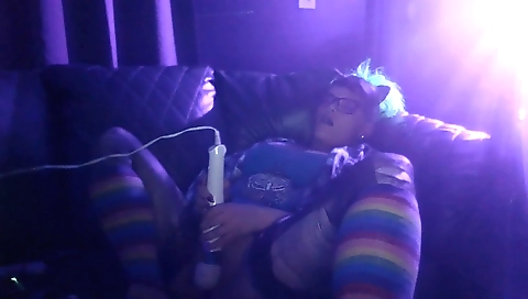 Sexy blonde fucked hardcore with a facial